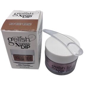Gelish Xpress Dip Powder No Way‎ Rosé Activated Color Nail Dip 9g 0.3oz New